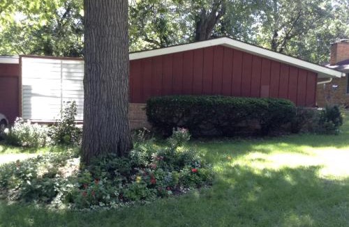Ann Arbor House | Charming Bedroom with Private Bathroom