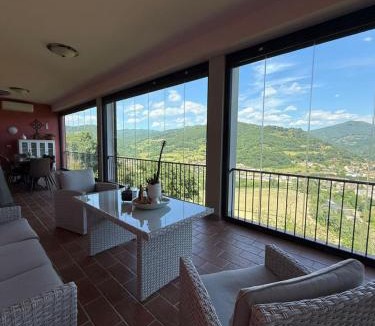 Dicomano House | Charming Guest Room in Villa Casavecchia with Mountain Views