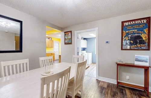Indian River House | Charming in Town Home w/Backyard Patio, Fire Pit, just steps from Indian River!
