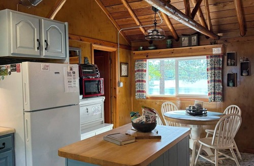 Kalkaska Cabin | Charming Lakefront Cabin with Gorgeous Views, Kayaks and Lakeside Fire Pit