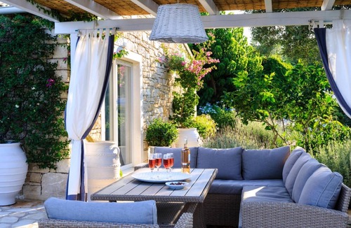 Ieromonachos Villa | Charming Villa with Stunning Sea Views, Mature Gardens & Private Infinity Pool