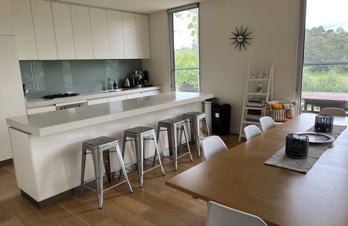 Korumburra House | Citrus Grove: private/architectural/solar powered/dog-friendly/views/acreage