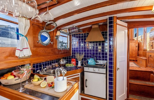 Sausalito Boat Rental | Classy, Century-Old San Francisco Bay Yacht w/optional cruise to Golden Gate