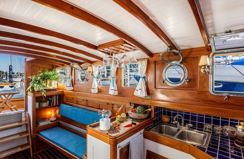 Sausalito Boat Rental | Classy, Century-Old San Francisco Bay Yacht w/optional cruise to Golden Gate