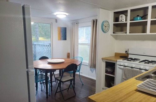 Sand Lake House | Clean old single-wide in Sand Lake, MI. Pet Friendly, near White Pine Trail