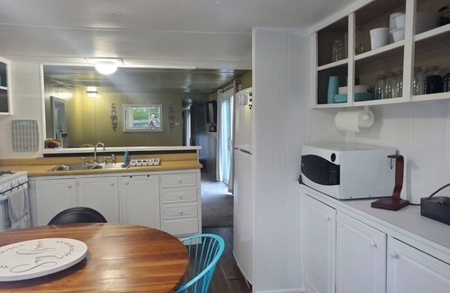 Sand Lake House | Clean old single-wide in Sand Lake, MI. Pet Friendly, near White Pine Trail