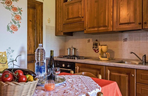 Lajatico Villa | Cosy apartment in villa for 2 people with pool, WIFI, TV and patio