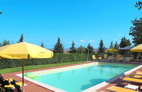 Lajatico Villa | Cosy apartment in villa for 2 people with pool, WIFI, TV and patio