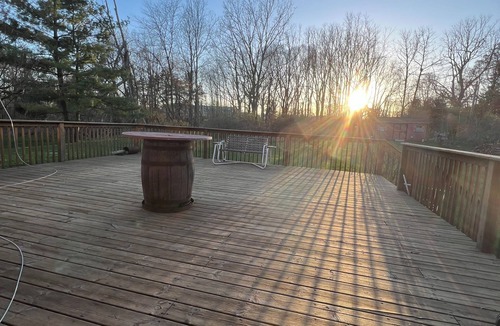 Onondaga Apartment | Cozy 1-bedroom apartment with AC in quiet area 15 minutes from Downtown Lansing