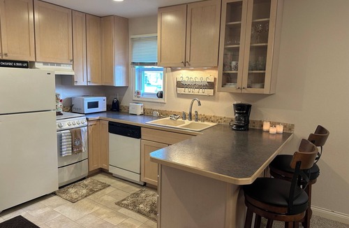 Oak Harbor Condo | Cozy 1-bedroom condo in Oak Harbor with AC, private dock to Lake Erie,