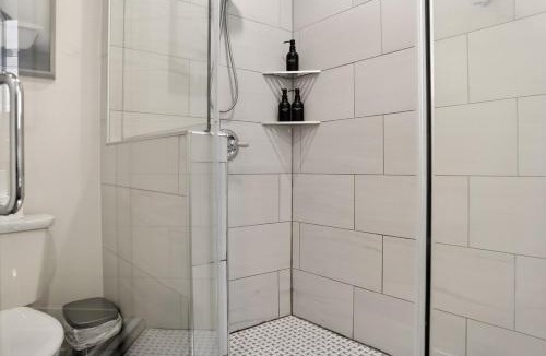 Michigan City House | Cozy Duplex Retreat Hot Tub Full Kitchen