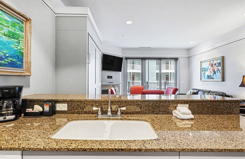 Bay Harbor Condo | Cozy Lodge Suite 258 in Bay Harbor, MI—ideal for couples seeking a relaxing getaway.