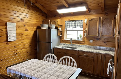 Stony Ridge Cabin | Cozy Perrysburg Cabin - Studio with Fireplace!