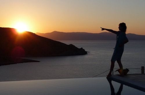 Pefki Villa | Crete Lassithi Holiday 'Villa Tholos Crete'in Kavousi Beach Tholos Private Pool