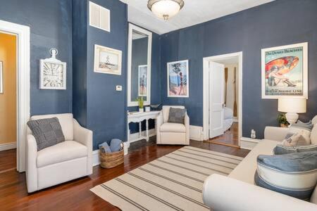 Michigan City Apartment | Downstairs 2 Bedroom Apt- Pet Friendly- walking distance to beach & shops