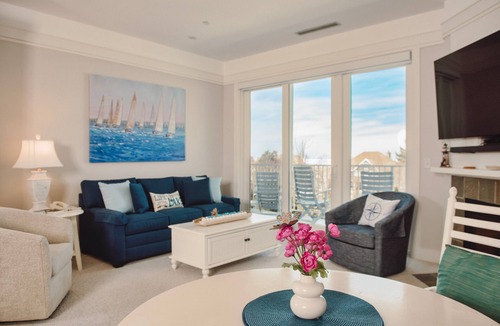 Bay Harbor Condo | Experience luxury at Captain's Lakeview Suite 319 in Bay Harbor, MI, with stunning lake views.