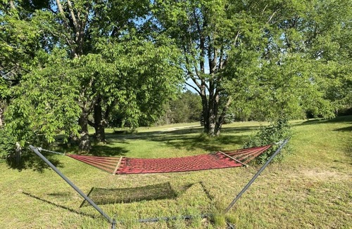 Thompsonville Cabin | GLAMPING Cabin and Camper next to Crystal Mountain and Betsie River