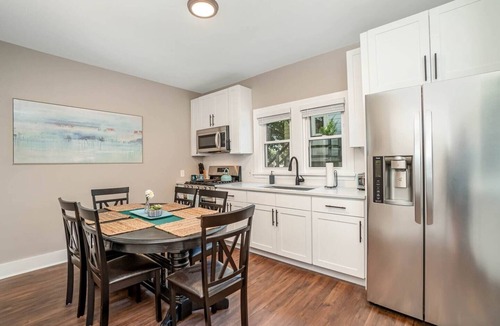 Michigan City House | Great Lakes Downtown Duplex: 2 units in one!