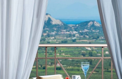 Langadhakia Villa | Great Zakynthos Apartment | Bianco | Two Bedrooms | Mountain Views