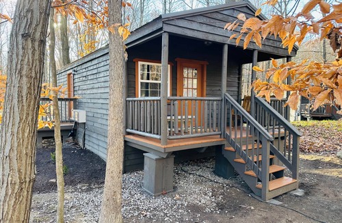 Birch Run Township Cabin | Hidden Oaks Cabin Resort | The Cottage | Unit 1