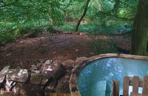 Llandogo Cabin | Hideaway Hut Wye, dog friendly accommodation for two people in Wye Valley