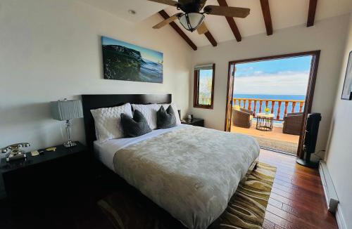 Avalon Villa | Hillside villa w pool, hot tub & bay views
