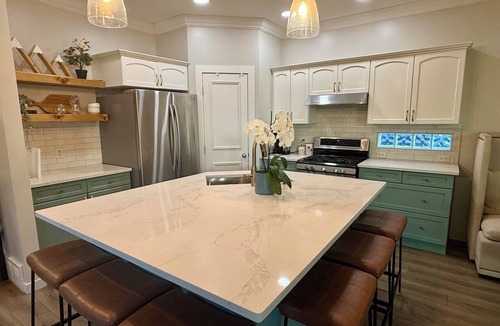 McKenzie Towne House | Hot Tub & Luxury Outdoor Living w/Outdoor Fireplace | Entire Home Near Calgary