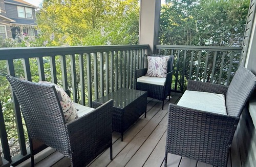 McKenzie Towne House | Hot Tub & Luxury Outdoor Living w/Outdoor Fireplace | Entire Home Near Calgary
