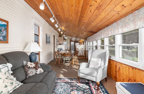 Newaygo House | Huge lake house. 3 levels. 9 bedrooms. Great for groups. Large beach. Fire pit.
