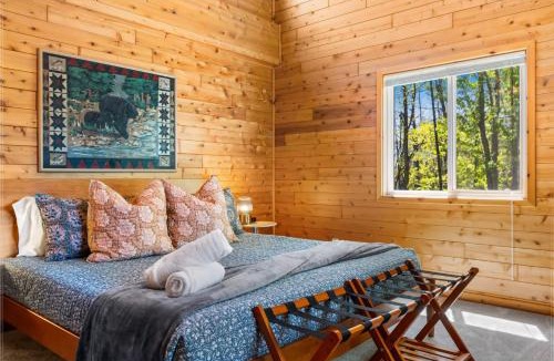 Lake Manuka House | Knotty Pine Lakefront Cabin, Dock Fire Pit