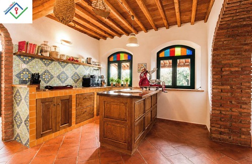 Riparbella Villa | La Casina: Tuscan Villa with Pool, Spa & Views