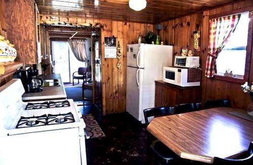 Carp Lake Cabin | Lake Cabin Perfect for a Groups Escape and Outdoor Sports in Carp Lake, Michigan