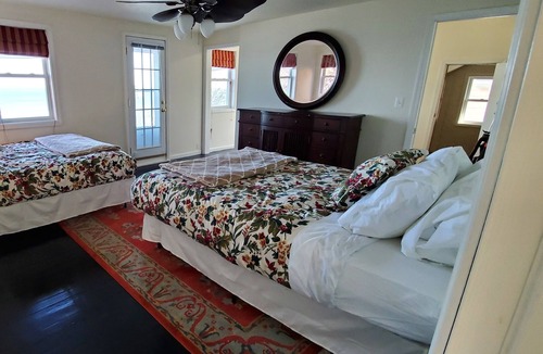 Stony Point House | Lake House Oasis. On private Lake Erie beach. Family fun!