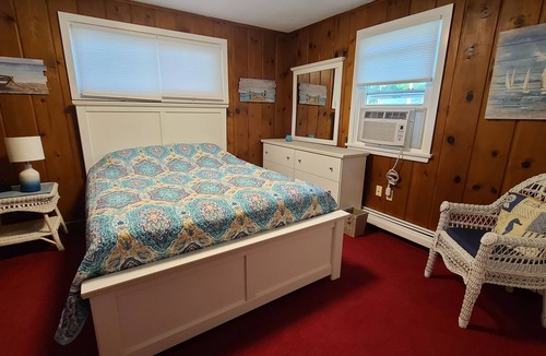 Madison-on-the-Lake Cottage | Lake View Home & Private Beach across the road exclusively for Skiff Cottage.