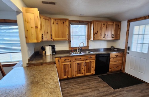 Markesan Cabin | Lakefront Cabin on Full Rec Lake with Pier