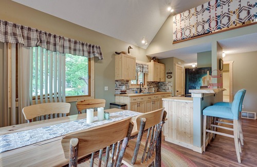 Alger Cabin | Lakefront Cabin on Secord Lake | Sleeps 6