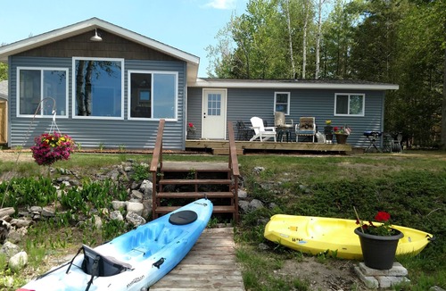 Alpena House | Lakefront Home near Alpena Includes Kayaks, Canoe, Rowboat. Sleeps up to 6
