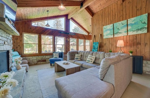 Kalkaska House | Lakefront Kalkaska Cottage w/Fire Pit!