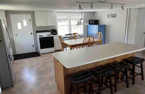Mecosta House | Lakefront Retreat w/Private Dock Sleeps 8