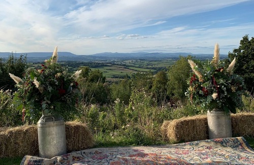 Chepstow House | Large Countryside House sleeps 17 stunning views ,hot tub and Games Rm