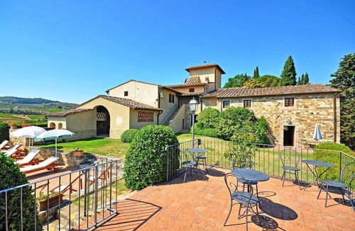San Casciano in Val di Pesa Apartment | Lovely apartment with pool, WIFI, TV, pets allowed and panoramic view, close to Greve In Chianti