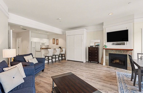 Bay Harbor Condo | Luxurious King Suite 364 in Bay Harbor, perfect for couples, with stunning village views.