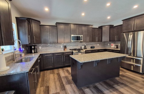 New Buffalo House | Luxury retreat w/heated pool minutes to Downtown New Buffalo