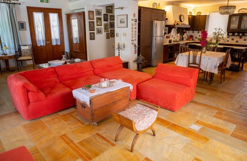 Mytilene Villa | Luxury Stone-built 160sqm Villa in Olive Groove, On Waterfront