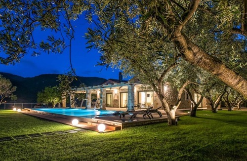 Limni Keri Villa | Luxury Villa Zante | Villa Artina | Poolside Bar | Childrens Playground