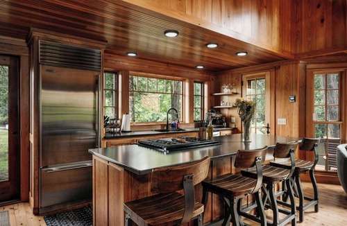 East Jordan Cabin | Magical Jordan River Oasis | Private Cabin & Deck