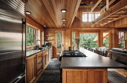 East Jordan Cabin | Magical Jordan River Oasis | Private Cabin & Deck