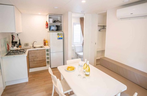 Marina di Bibbona House | Mobile home with air conditioning, terrace and pool