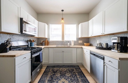 Meridian-Kessler House | Modern Retreat with Private Yard | Best Location!