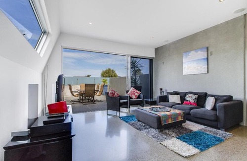 Safety Beach House | Nautilus Villa Luxury Retreat, modern, large double beachfront townhouse, water views